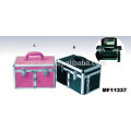 aluminum hairdressing carry cases with 2 drawers and 2 trays inside